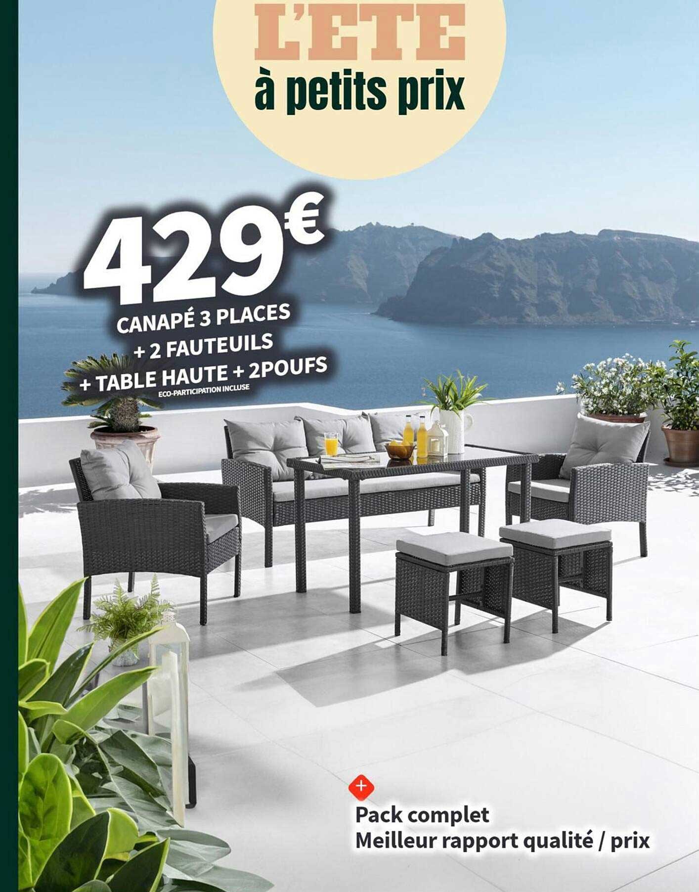 L'ÉTÉ à petits prix