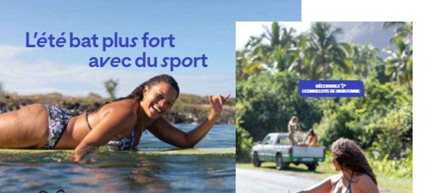 L'été bat plus fort avec du sport