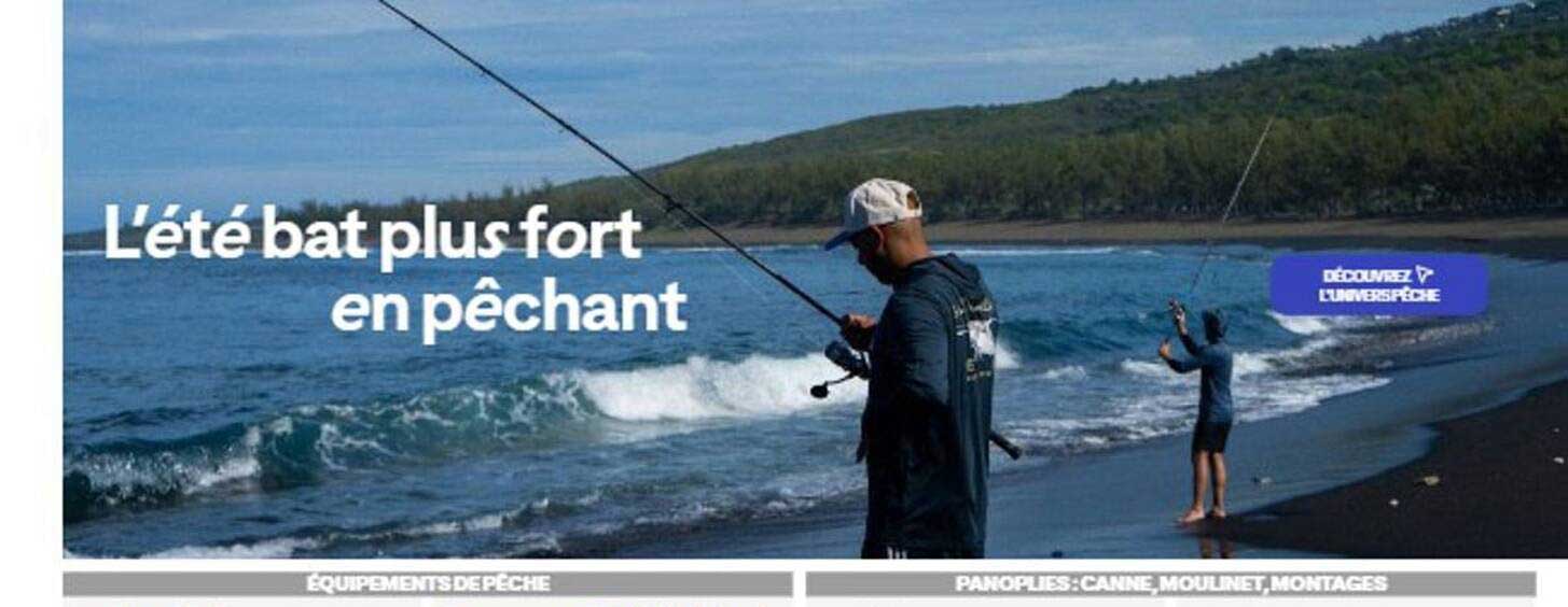 L'été bat plus fort en pêchant