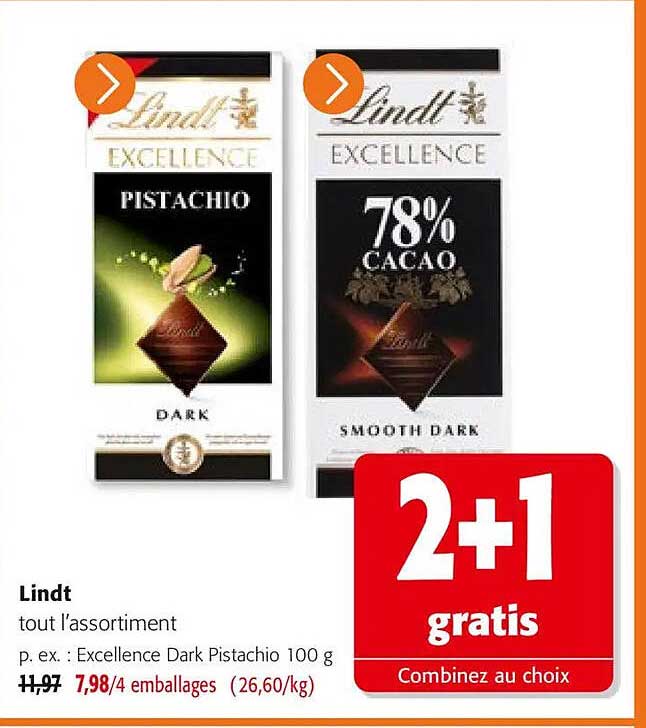 Lindt tout l’assortiment