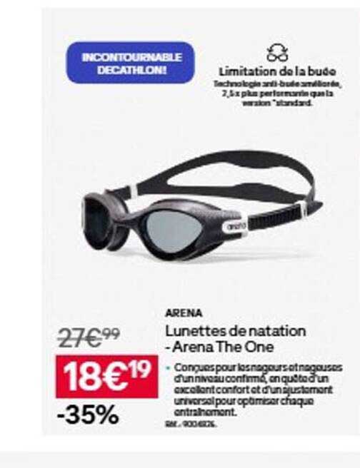 Lunettes de natation - Arena The One