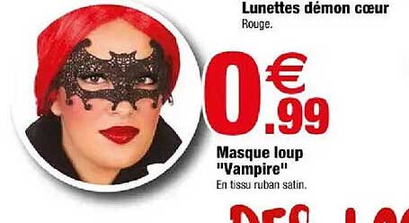 Lunettes démon coeur