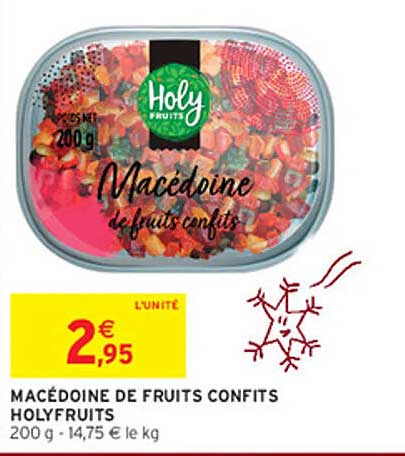 MACÉDOINE DE FRUITS CONFITS HOLYFRUITS