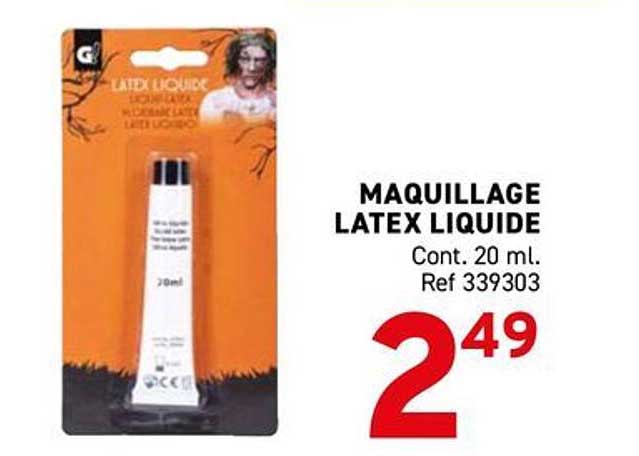 MAQUILLAGE LATEX LIQUIDE