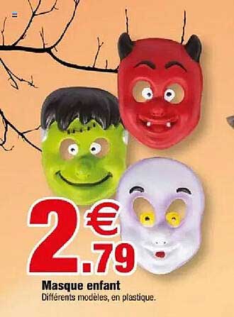 Masque enfant