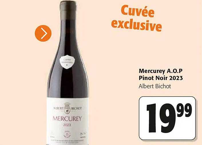 Mercurey A.O.P Pinot Noir 2023 Albert Bichot