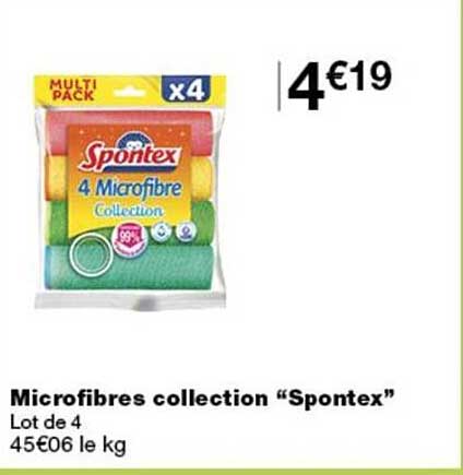 Microfibres collection “Spontex”