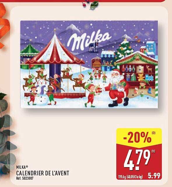 Milka Calendrier de l'avent