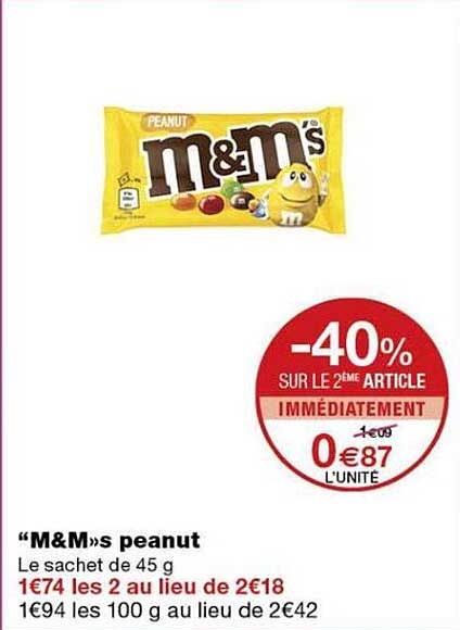M&M's peanut