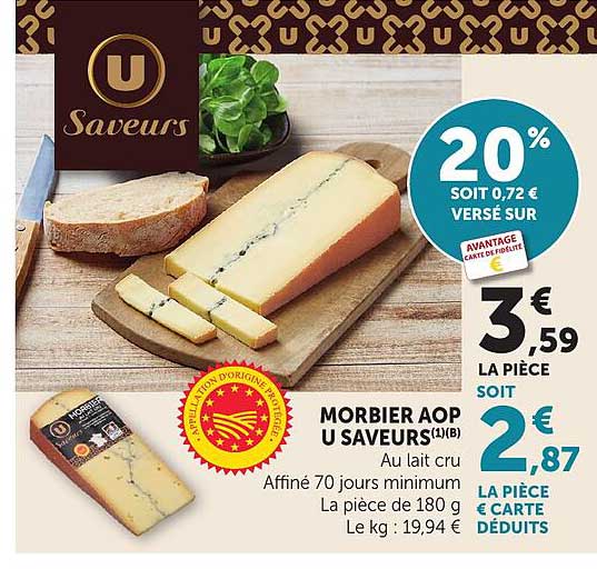 MORBIER AOP U SAVEURS
