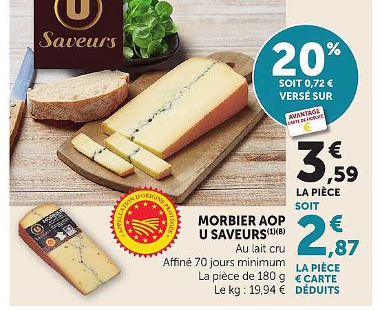 MORBIER AOP U SAVEURS
