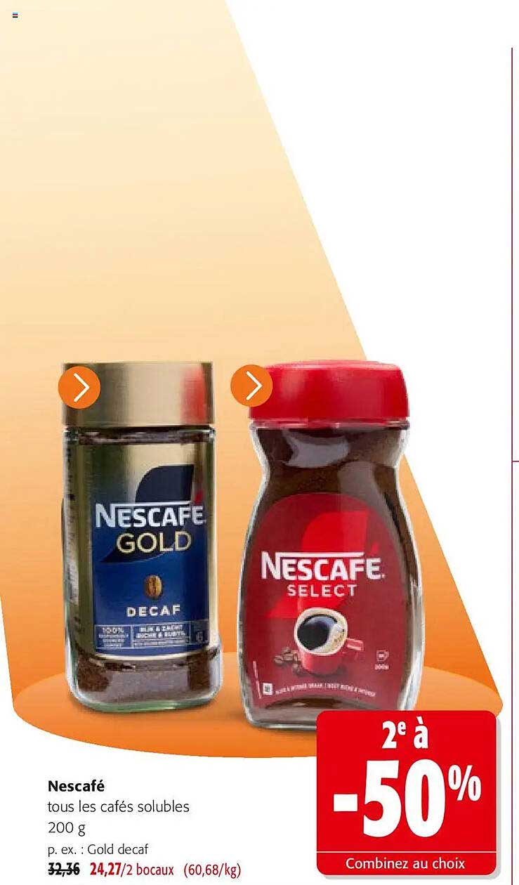 Nescafé tous les cafés solubles 200 g