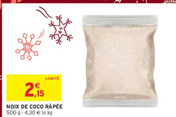 NOIX DE COCO RÂPÉE