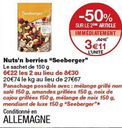Nuts'n berries “Seeberger”