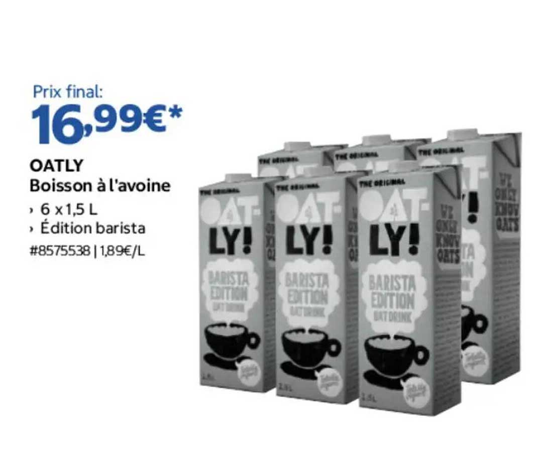 OATLY Boisson à l'avoine