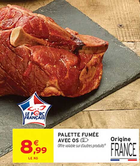 PALETTE FUMÉE AVEC OS