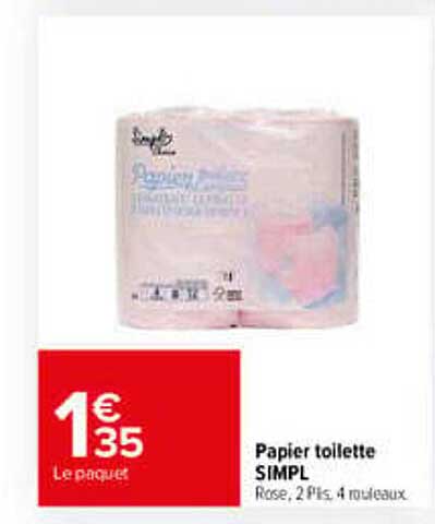 Papier toilette SIMPL