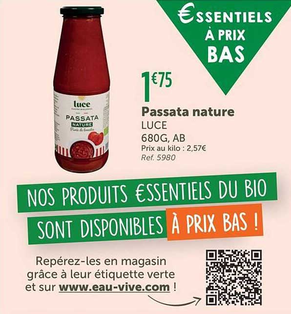 Passata nature LUCE