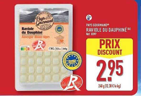PAYS GOURMAND® RAVIOLLE DU DAUPHINÉ (A) Réf. 0397