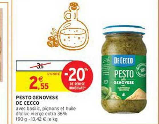 PESTO GENOVESE DE CECCO