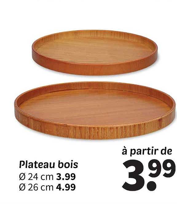 Plateau bois