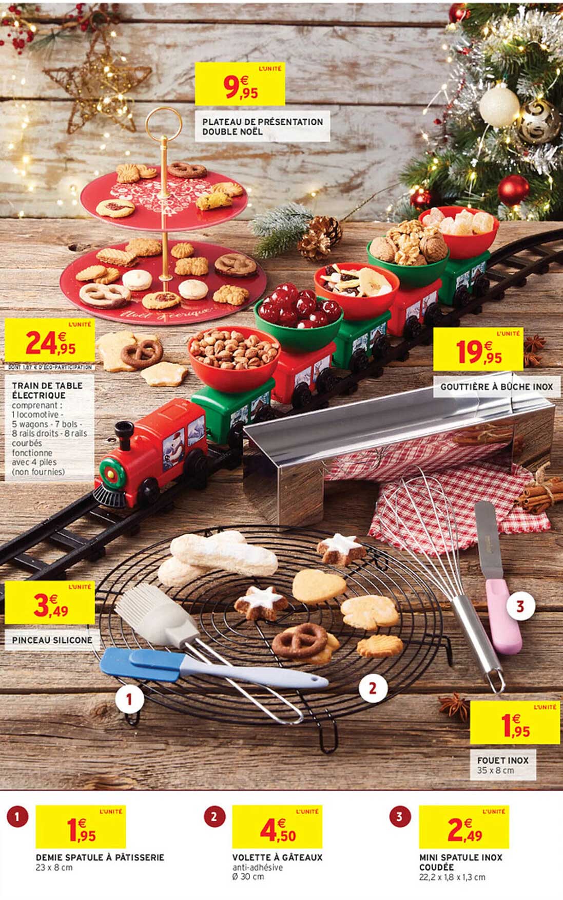PLATEAU DE PRÉSENTATION DOUBLE NOËL