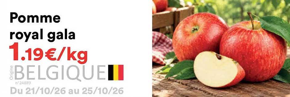 Pomme royal gala