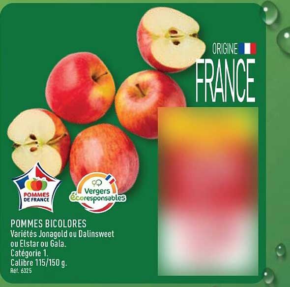 POMMES BICOLORES