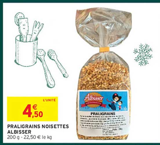 PRALIGRAINS NOISETTES ALBISSER