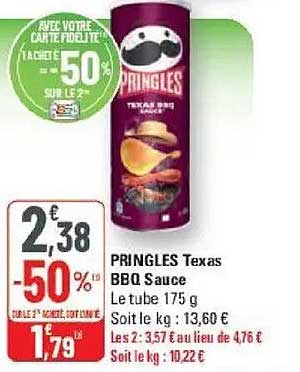 PRINGLES Texas BBQ Sauce