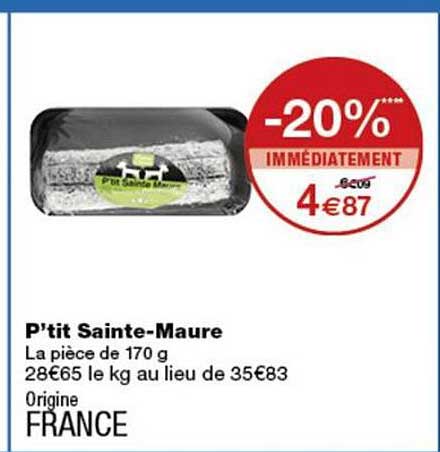 P'tit Sainte-Maure