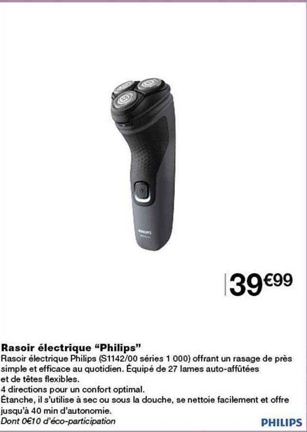 Rasoir électrique “Philips”