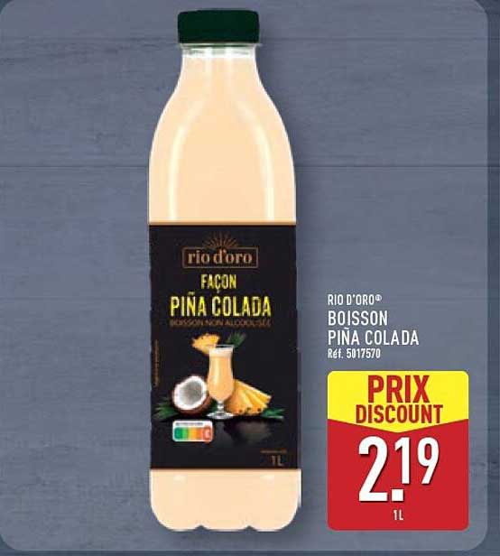 RIO D'ORO® BOISSON PIÑA COLADA
