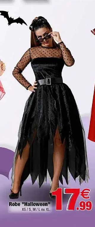 Robe "Halloween" XS / S, M / L ou XL