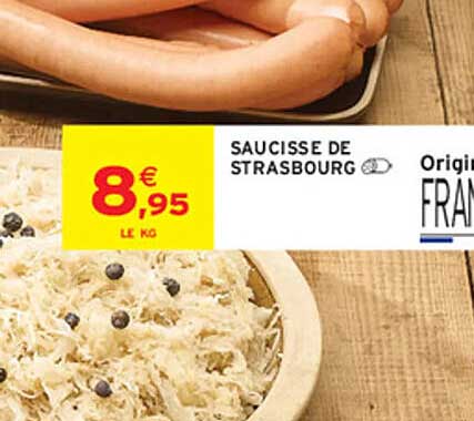 SAUCISSE DE STRASBOURG