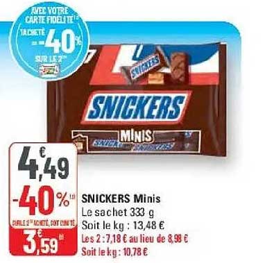 SNICKERS Minis