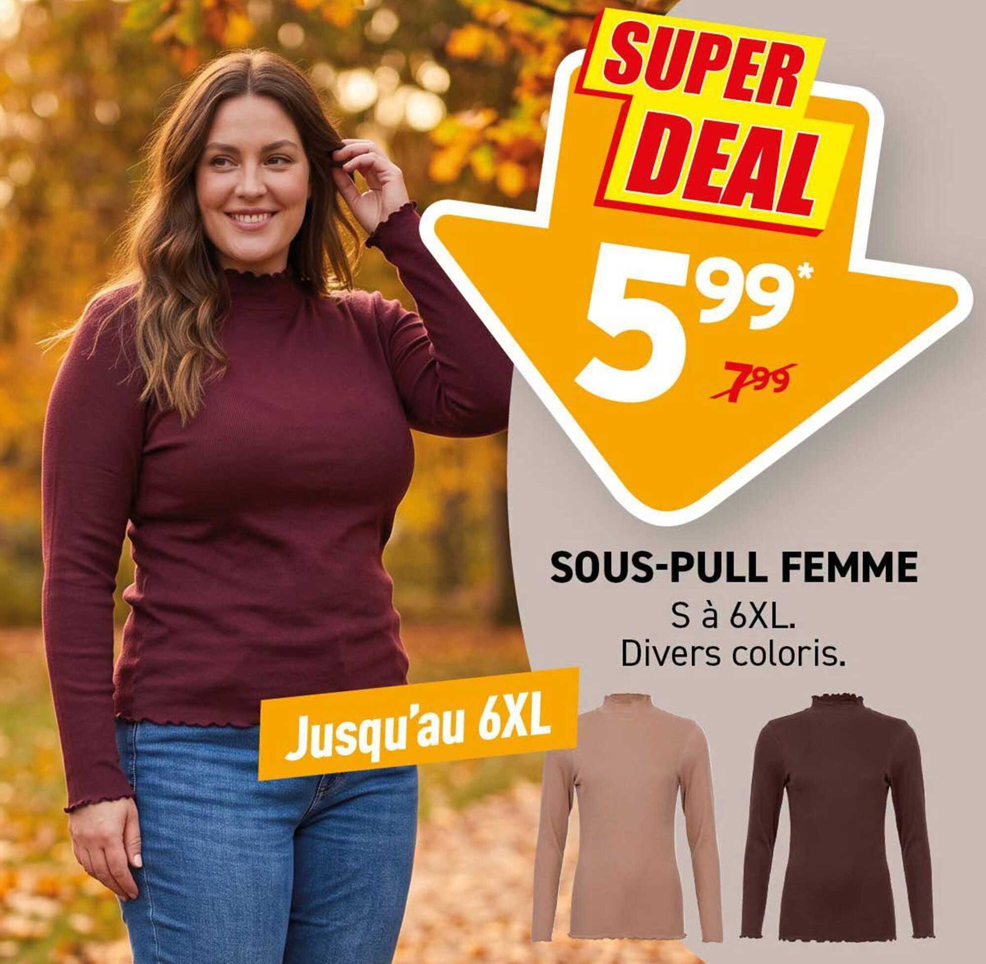 SOUS-PULL FEMME