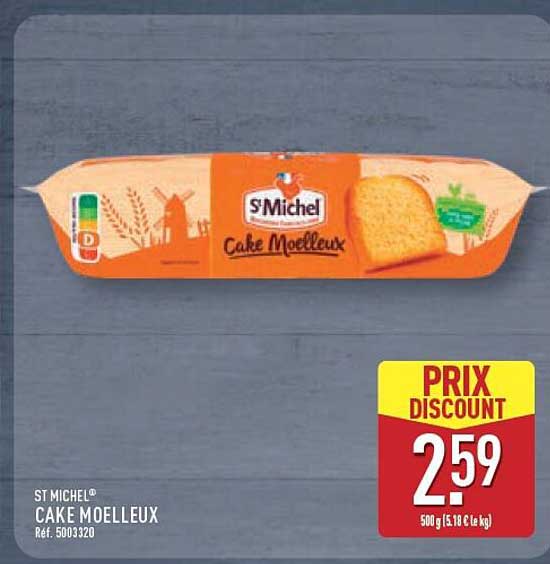 ST MICHEL CAKE MOELLEUX
