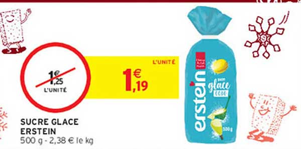 SUCRE GLACE ERSTEIN