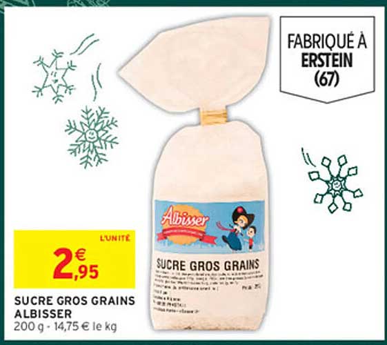 SUCRE GROS GRAINS ALBISSER