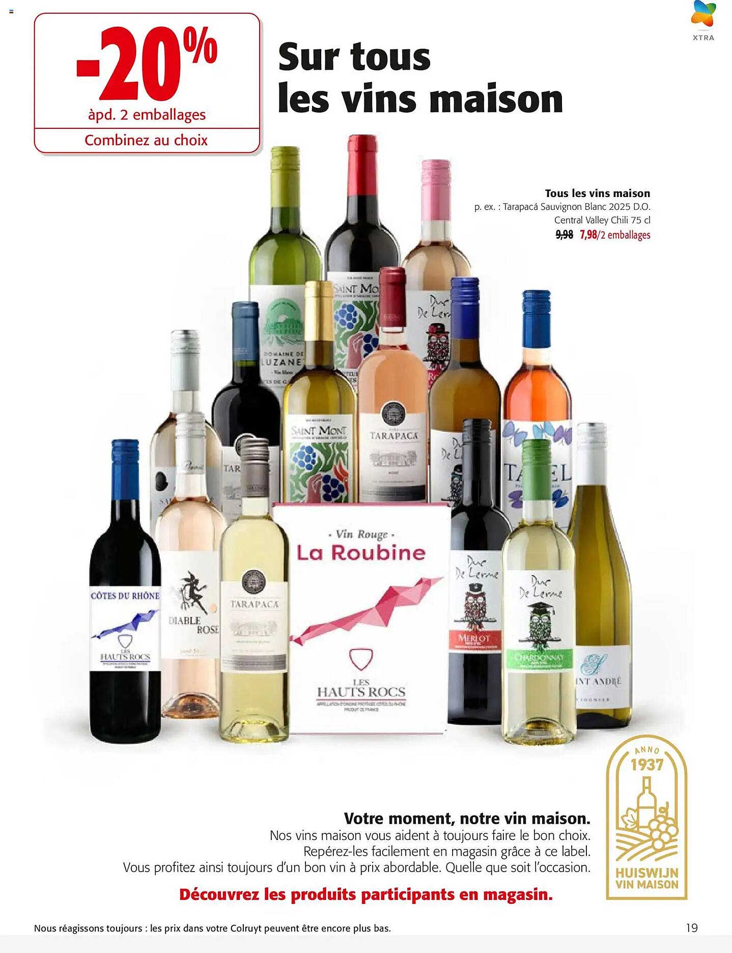 Sur tous les vins maison