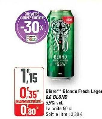 SUR VOTRE COMPTE FIDÉLITÉ -30%