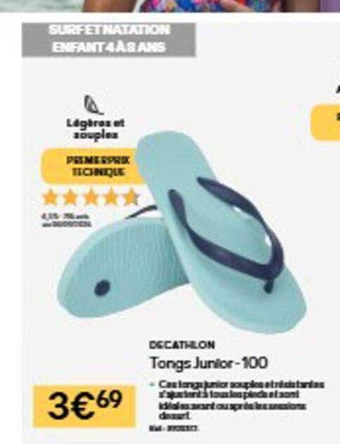 SURFET NATATION ENFANT 4 A 8 ANS