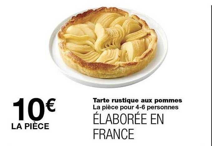 Tarte rustique aux pommes