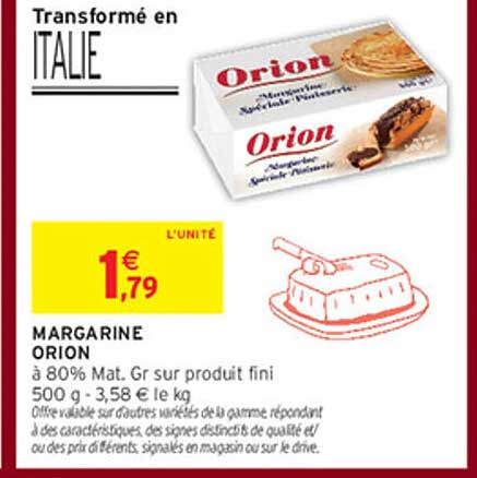 Transformé en ITALIE