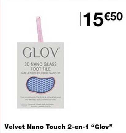 Velvet Nano Touch 2-en-1 “Glow”