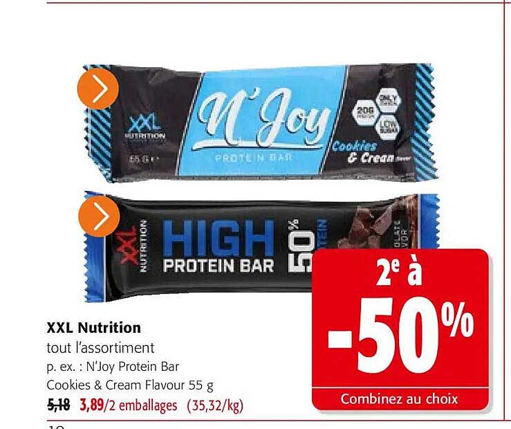 XXL Nutrition tout l’assortiment