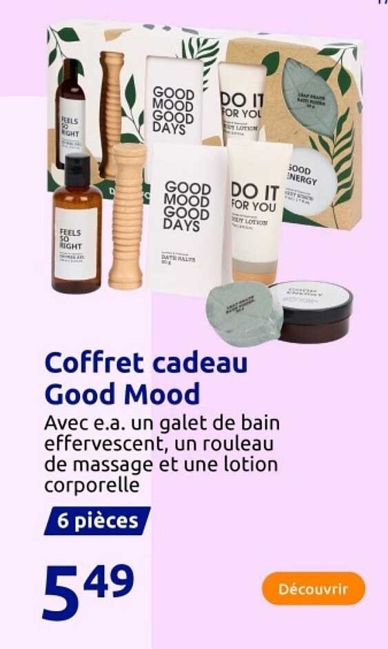 Coffret cadeau Good Mood