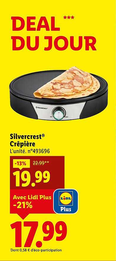 Crepiere Lidl Avis