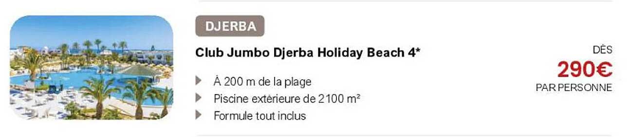 Club Jumbo Djerba Holiday Beach 4*